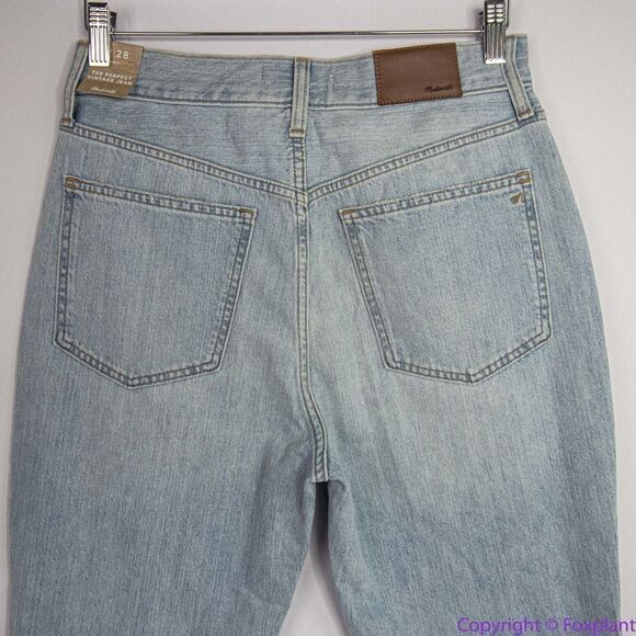 NEW Madewell The Perfect Vintage Jean in‎ Fitzgerald Wash, 28 - Picture 9 of 16